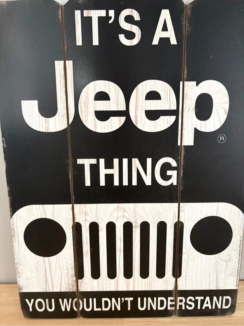 Open Road Brands Jeep “It’s A Jeep Thing” Wood Wall Sign
